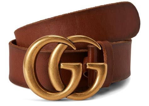 real brown gucci belt.